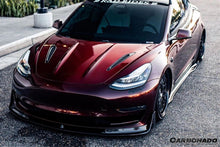Load image into Gallery viewer, 2017-2023 Tesla Model 3 VRS Style Carbon Fiber Side Skirts