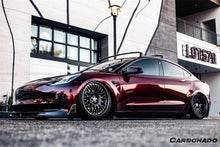 Load image into Gallery viewer, 2017-2023 Tesla Model 3 VRS Style Carbon Fiber Front Lip