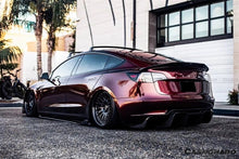 Load image into Gallery viewer, 2017-2023 Tesla Model 3 VRS Style Carbon Fiber Rear Lip Diffuser