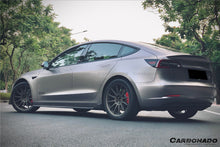 Load image into Gallery viewer, 2017-2023 Tesla Model 3 VRS Style Carbon Fiber Side Skirts