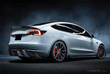 Load image into Gallery viewer, 2017-2023 Tesla Model 3 VRS Style Carbon Fiber Trunk Spoiler - Carbonado
