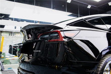 Load image into Gallery viewer, 2017-2023 Tesla Model 3 VRS Style Carbon Fiber Trunk Spoiler