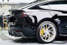 Load image into Gallery viewer, 2017-2023 Tesla Model 3 VRS Style Carbon Fiber Trunk Spoiler