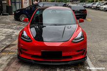 Load image into Gallery viewer, 2017-2023 Tesla Model 3 VRS Style Carbon Fiber Front Lip