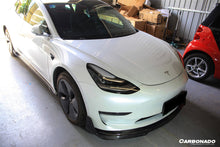 Load image into Gallery viewer, 2017-2023 Tesla Model 3 VRS Style Carbon Fiber Front Lip