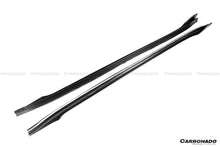 Load image into Gallery viewer, 2017-2023 Tesla Model 3 VRS Style Carbon Fiber Side Skirts