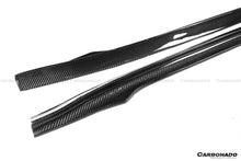 Load image into Gallery viewer, 2017-2023 Tesla Model 3 VRS Style Carbon Fiber Side Skirts