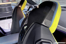 Load image into Gallery viewer, 2021-UP BMW M4/M3 G82/G83/G80 OE Style Carbon Fiber UP Seat-back Cover - Carbonado Aero