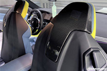 Load image into Gallery viewer, 2021-UP BMW M4/M3 G82/G83/G80 OE Style Carbon Fiber UP Seat-back Cover - Carbonado Aero