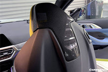 Load image into Gallery viewer, 2021-UP BMW M4/M3 G82/G83/G80 OE Style Carbon Fiber UP Seat-back Cover - Carbonado Aero