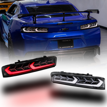 Load image into Gallery viewer, 2016-2018 Chevy Camaro Smoke Stryker LED Taillights Sequential Turn Signals