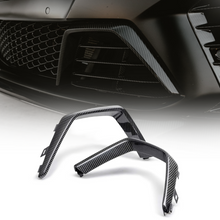 Load image into Gallery viewer, 2022-2024 Cadillac CT5-V Blackwing Gloss Carbon Fiber Lower Grille Bezels (Pair)