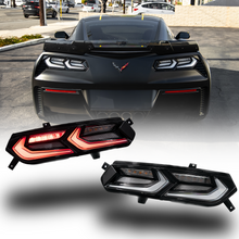Load image into Gallery viewer, 2014-2019 Chevy Corvette C7 Umbra LED Tail Lights (Clear Lens)