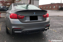 Load image into Gallery viewer, 2014-2020 BMW M3 F80 M4 F82 VA Style Carbon Fiber Rear Diffuser w/ Lip - Carbonado Aero