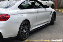 Load image into Gallery viewer, 2014-2020 BMW M3 F80 M4 F82 VA Style Carbon Fiber Side Skirts - Carbonado Aero
