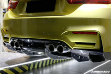 Load image into Gallery viewer, 2014-2020 BMW M3 F80 M4 F82 VA Style Carbon Fiber Rear Diffuser w/ Lip - Carbonado Aero