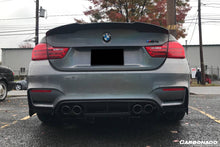 Load image into Gallery viewer, 2014-2020 BMW M3 F80 M4 F82 VA Style Carbon Fiber Rear Diffuser w/ Lip - Carbonado Aero