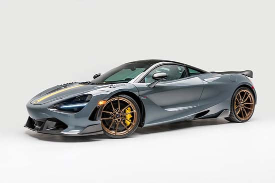 Vorsteiner Silverstone Edition Aero Side Blades Carbon Fiber PP 2X2 Glossy McLaren 720S 2017-2021