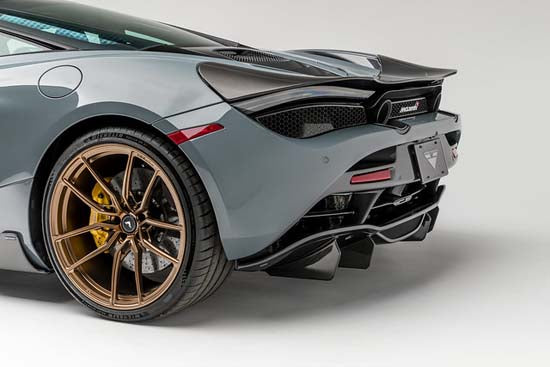 Vorsteiner Silverstone Edition Aero Rear Diffuser Carbon Fiber PP 2x2 Glossy McLaren 720S 2017-2021