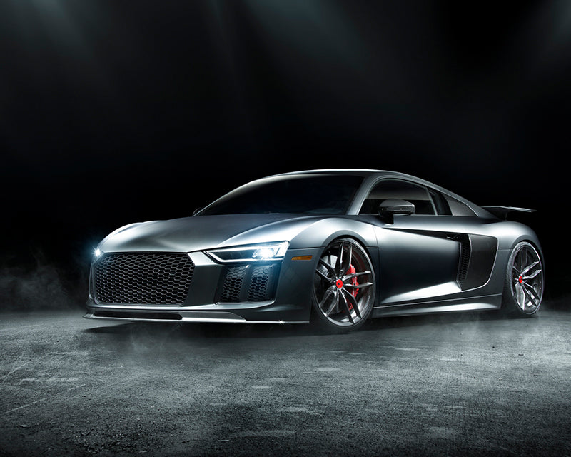 Vorsteiner VRS Aero Front Spoiler Carbon Fiber 2x2 Glossy Audi R8 2017-2020