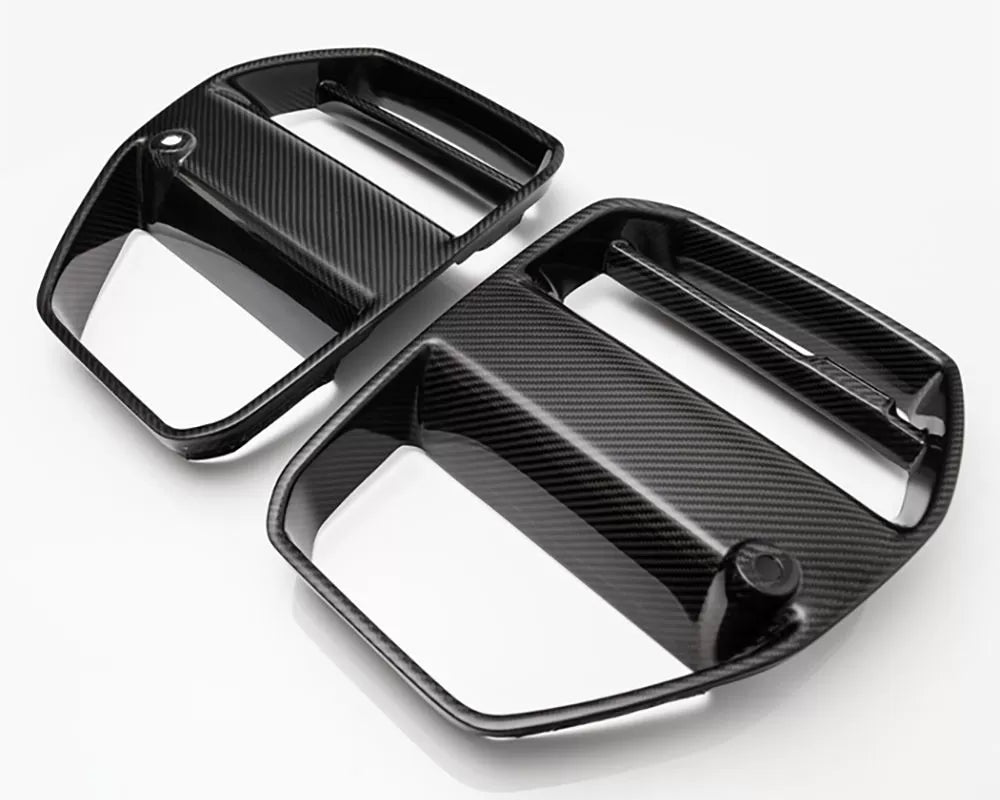 Vorsteiner Aero Front Grill Carbon Fiber PP 2x2 Glossy (2 pc Set) BMW M3 | M4 G8X VRS Program 2020+