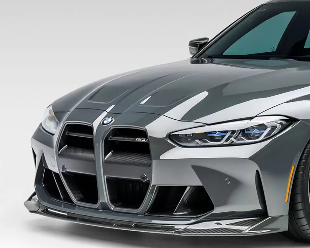 Vorsteiner Glossy Carbon Fiber PP 2x2 Aero Front Spoiler BMW M3 | M4 G8X VRS Program 2020+
