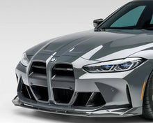 Load image into Gallery viewer, Vorsteiner Glossy Carbon Fiber PP 2x2 Aero Front Spoiler BMW M3 | M4 G8X VRS Program 2020+