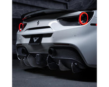 Load image into Gallery viewer, Vorsteiner Diavolo Carbon Fiber Rear Diffuser Fins Set of 6 Ferrari 488 GTB 2015-2019