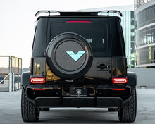 Load image into Gallery viewer, Vorsteiner 2x2 Glossy Carbon Fiber PP Tire Cover Mercedes-Benz G63 AMG Program 2018+