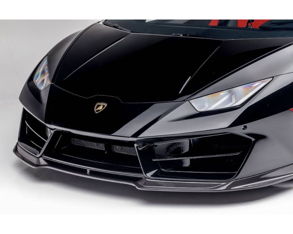 Vorsteiner Carbon Fiber Front Spoiler PP 2x2 Glossy Lamborghini Huracan 2wd