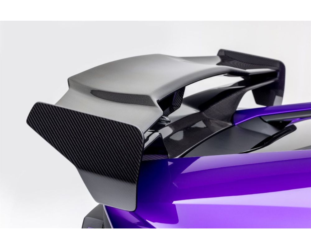 Vorsteiner Carbon Fiber Rear Wing w/ Integrated Decklid Matrix PP Glossy Lamborghini Huracan