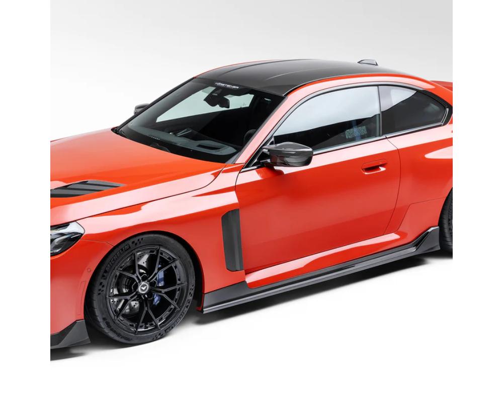 Vorsteiner VRS Aero Vented Fenders w/ Side Skirts Carbon Fiber PP 2x2 Glossy BMW G87 M2 2023+