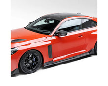 Load image into Gallery viewer, Vorsteiner VRS Aero Vented Fenders w/ Side Skirts Carbon Fiber PP 2x2 Glossy BMW G87 M2 2023+