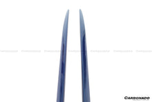 Load image into Gallery viewer, 2015-2021 Mercedes Benz W205 C63 S AMG Coupe Carbon Fiber Side Skirts Extension Add On Lip
