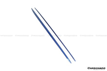 Load image into Gallery viewer, 2015-2021 Mercedes Benz W205 C63 S AMG Coupe Carbon Fiber Side Skirts Extension Add On Lip