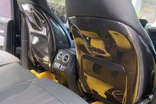 Load image into Gallery viewer, 2019-2024 Mercedes Benz W464 G550 &amp; G63AMG G-Wagon Dry Carbon Fiber Seat-back Cover Replacement - Carbonado