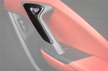 Load image into Gallery viewer, 2013-2019 Corvette C7 Z06 Grandsport Dry Carbon Fiber Interior Door Handle molding Cover Trims - Carbonado