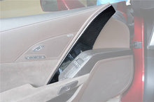 Load image into Gallery viewer, 2013-2019 Corvette C7 Z06 Grandsport Dry Carbon Fiber interior Door Panel Cover Trim - Carbonado
