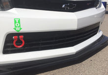 Load image into Gallery viewer, 2014-2015 CHEVY CAMARO SS/Z28 CARBON FIBER FRONT LOWER GRILLE