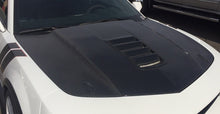 Load image into Gallery viewer, 2014-2015 CHEVY CAMARO Z28 STYLE CARBON FIBER HOOD