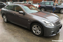 Load image into Gallery viewer, 2010-2013 Infiniti G25/G37 Sedan WD Style Front Bumper w/Led Light - Carbonado Aero