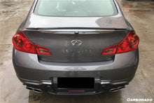 Load image into Gallery viewer, 2010-2013 Infiniti G25/G37 Sedan WD Style Trunk Spoiler - Carbonado Aero