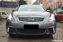 Load image into Gallery viewer, 2010-2013 Infiniti G25/G37 Sedan WD Style Front Bumper w/Led Light - Carbonado Aero
