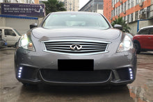 Load image into Gallery viewer, 2010-2013 Infiniti G25 &amp; G37 Sedan WD Style Front Bumper w/Led Light - Carbonado