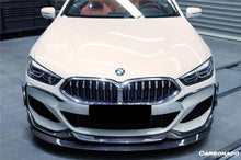 Load image into Gallery viewer, 2018-2022 BMW 8 Series G14 Convertible/G15 Coupe/G16 4DR-Gran Coupe 840/850 IMP Style Carbon Fiber Front Lip - Carbonado