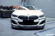 Load image into Gallery viewer, 2018-2022 BMW 8 Series G14 Convertible/G15 Coupe/G16 4DR-Gran Coupe 840/850 IMP Style Carbon Fiber Front Lip - Carbonado Aero