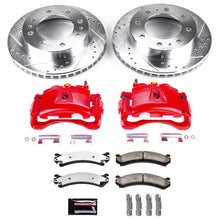 Load image into Gallery viewer, Power Stop 07-10 GMC Sierra 3500 HD Front Z36 Truck &amp; Tow Kit w/Cals