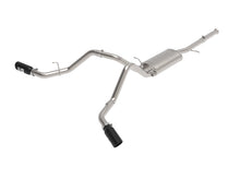 Load image into Gallery viewer, aFe Apollo GT Cat-Back Exhaust GM Trucks 09-18 V6-4.3L/V8-4.8/5.3L-Dual Rear-Side Exit Black Tips