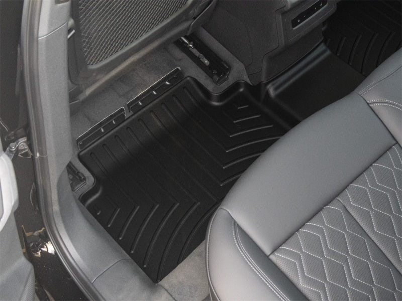 WeatherTech 24-25 Audi A6 Sportback e-tron 2nd Row Rear FloorLiner - Black