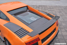Load image into Gallery viewer, 2004-2008 Lamborghini Gallardo Coupe&nbsp;Engine Hood Hatch ( USE ORIGENAL GLASS) - Carbonado
